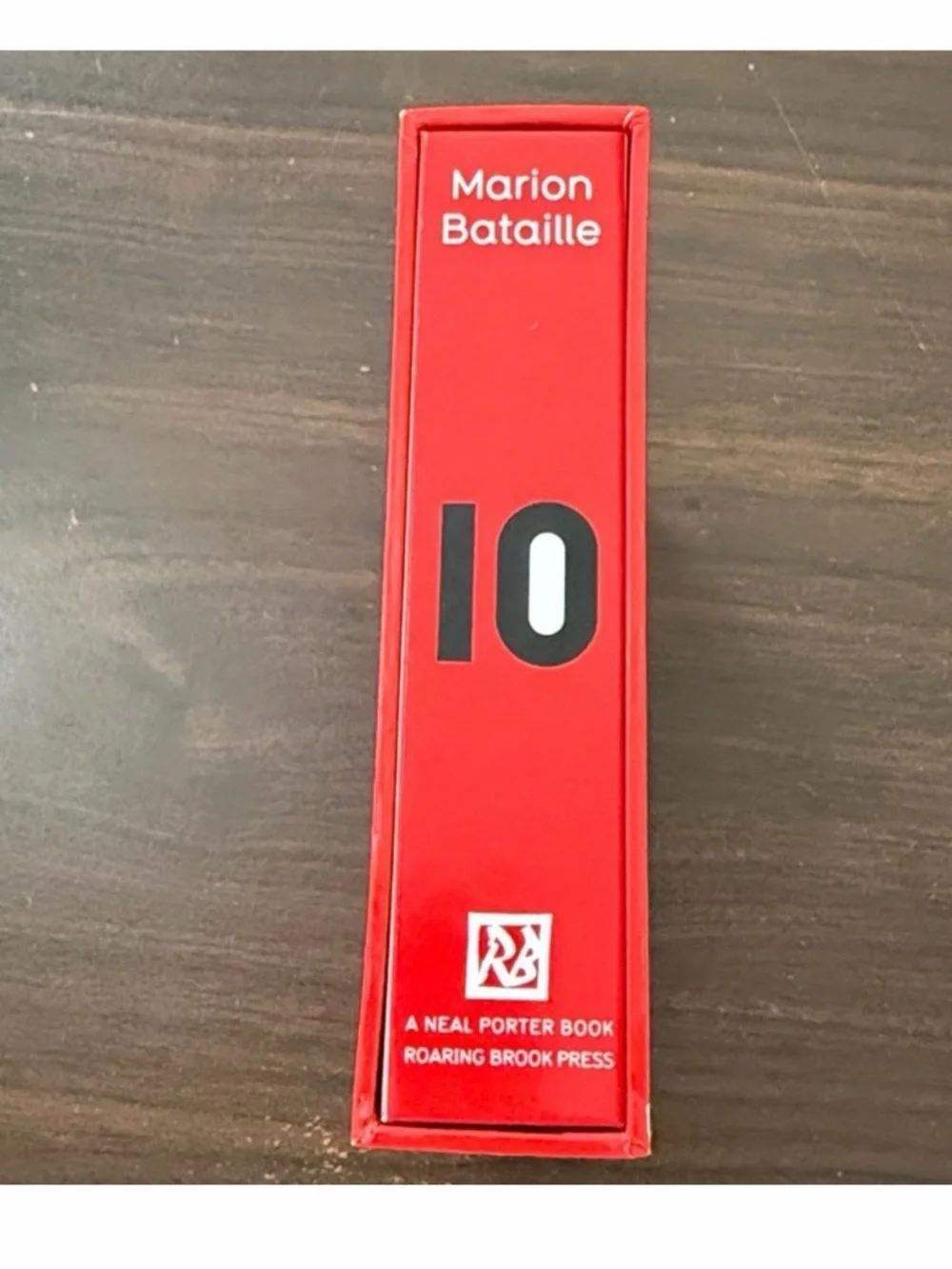 10 by Marion Bataille Pop Up Art Book with Original Slipcase
